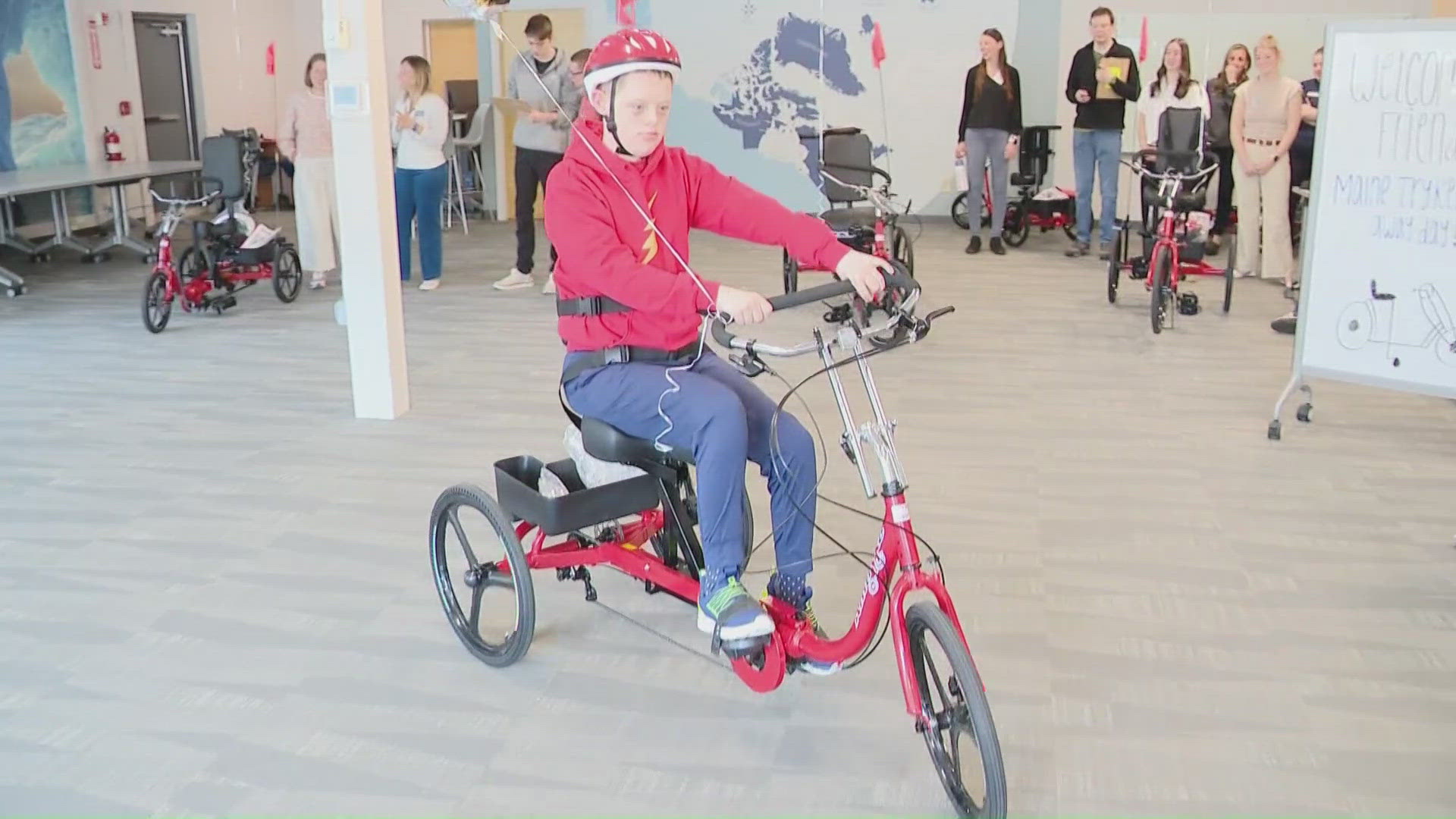 UNE program provides adaptive bikes for people with disabilities ...