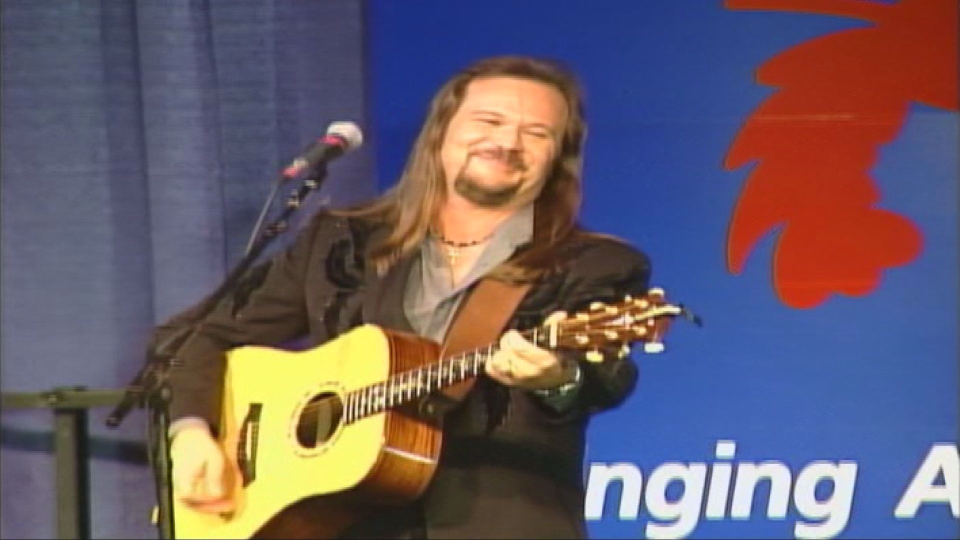 On a campaign stop to South Portland in November 2000, Dick Cheney ceded the stage to Travis Tritt for a performance of "Here's a Quarter, Call Someone Who Cares."