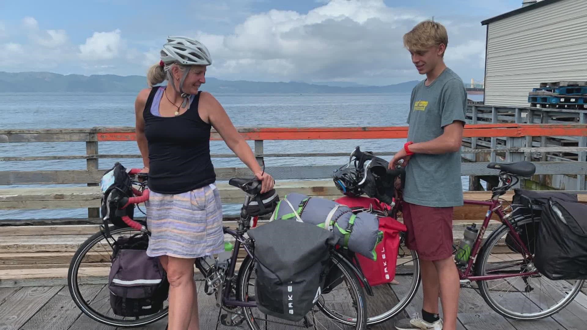 Leah Day and her teenage son, Oakley, hit the reset button on their lives to bike across the country in search of themselves.
