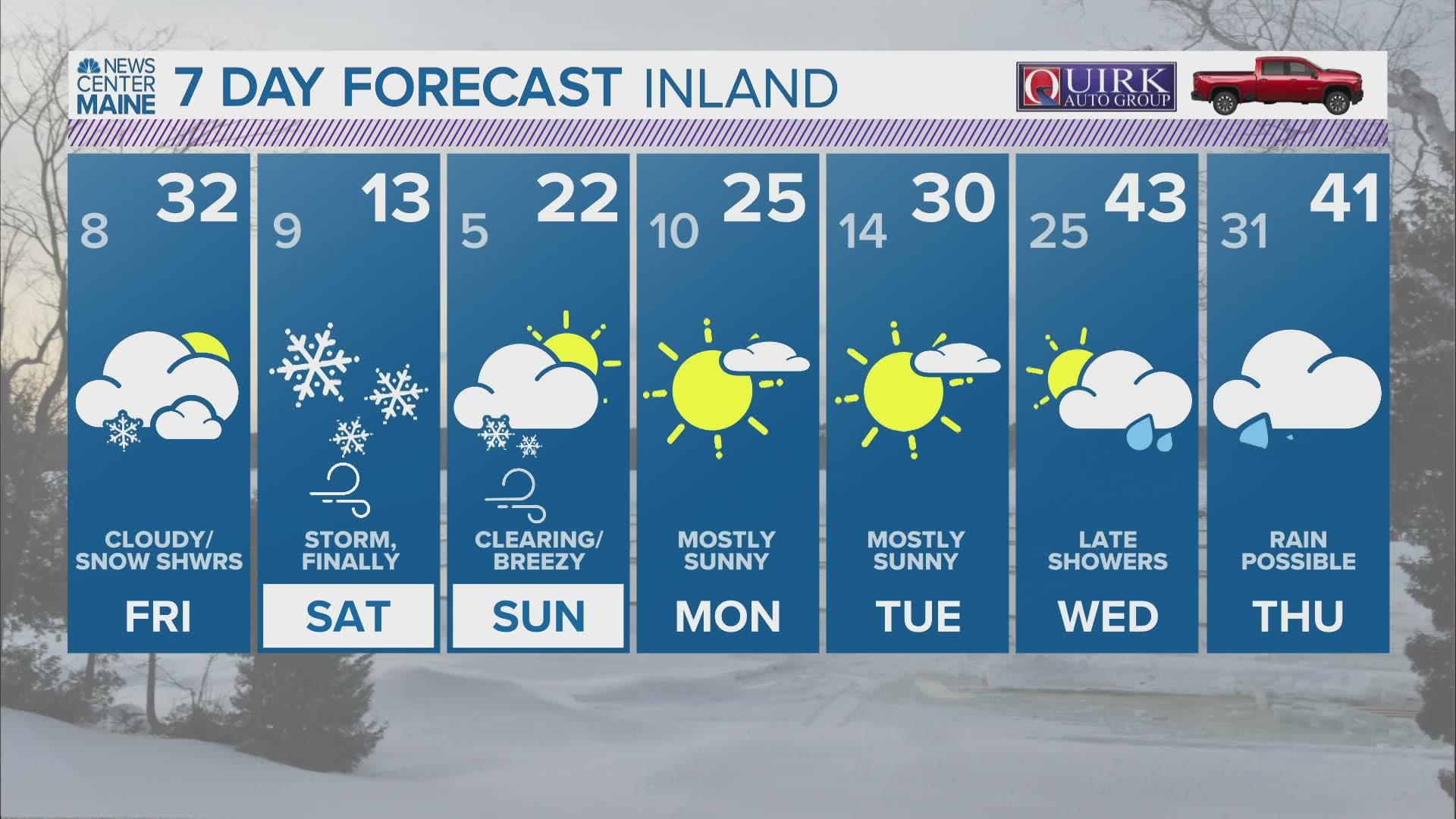 NEWS CENTER Maine Weather Video Forecast. Updated Thursday January 27, 2022 at 11pm.