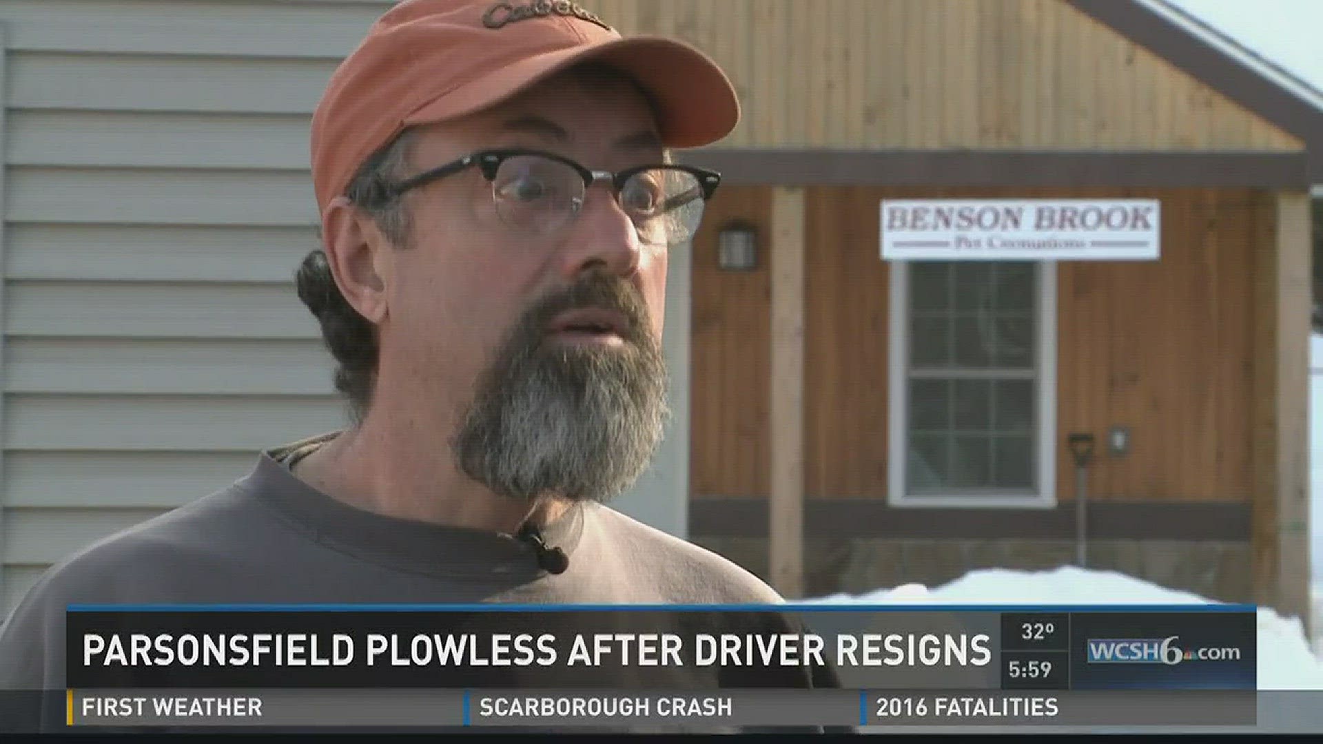 Parsonsfield left plowless after driver abruptly quits