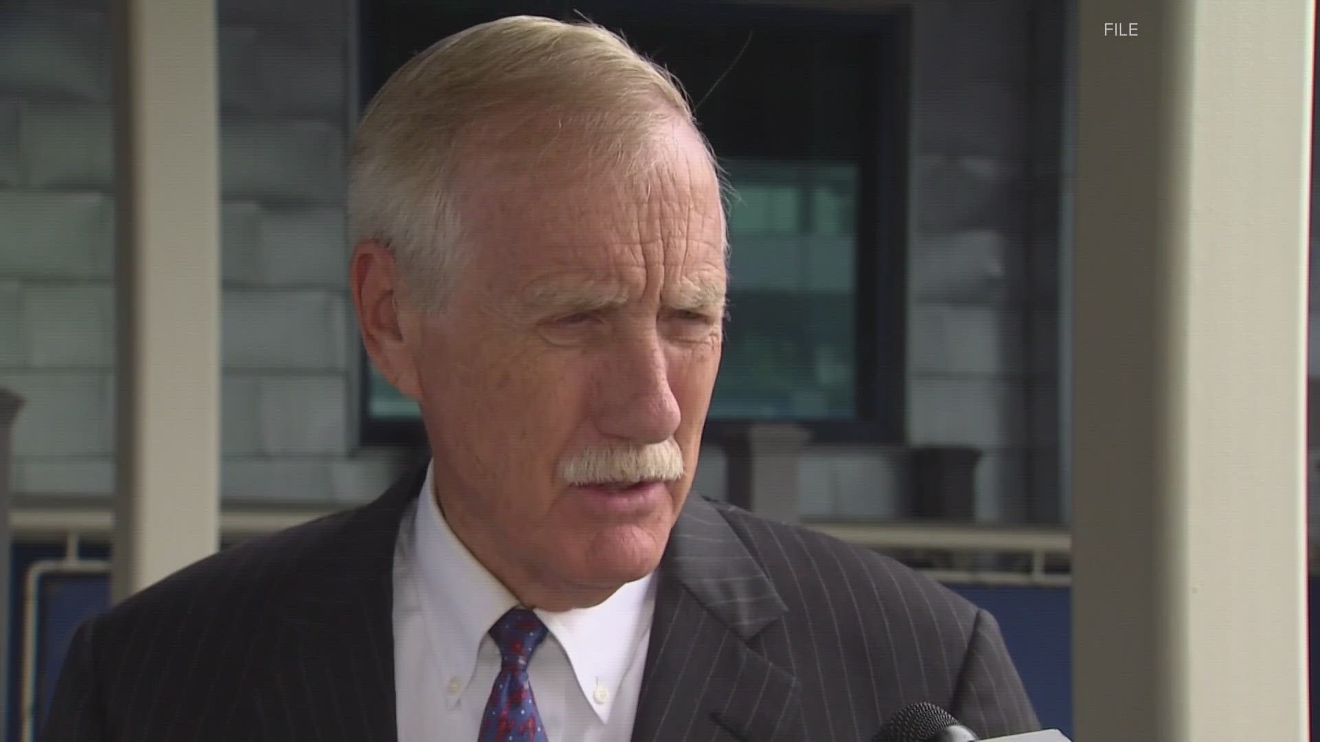 Senator Angus King said the proposed two-year, 20-member China Grand Strategy Commission would develop a comprehensive plan for U.S. federal departments.