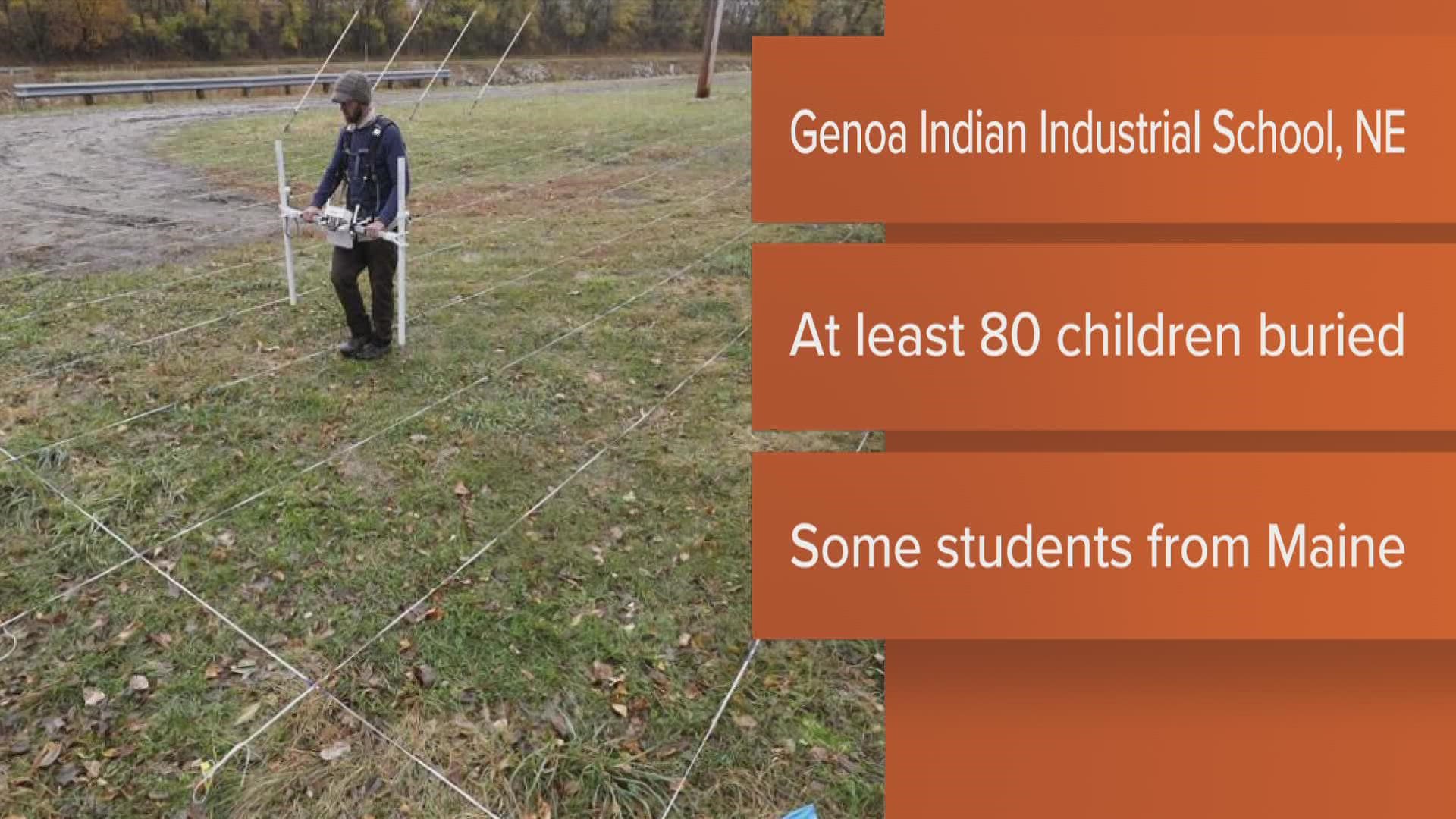 Researchers seek graves of Native American boarding school children.