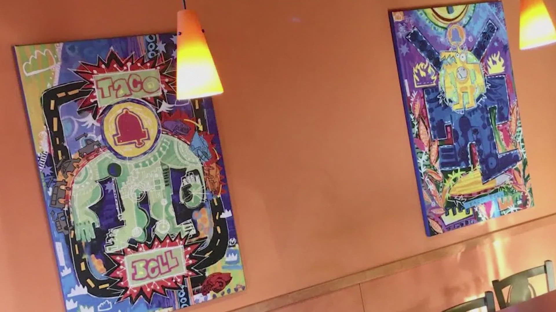 For some, Taco Bell is the perfect place to pull off an art heist stealing the decor right off the walls and selling it for thousands of dollars.