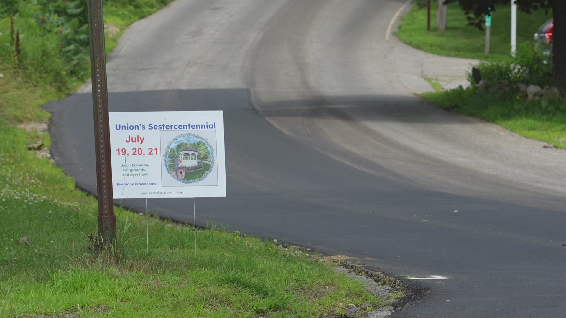 On the tail end of the annual fair and blueberry festival, town leaders prepared to learn and celebrate history with visitors during the small town's anniversary.