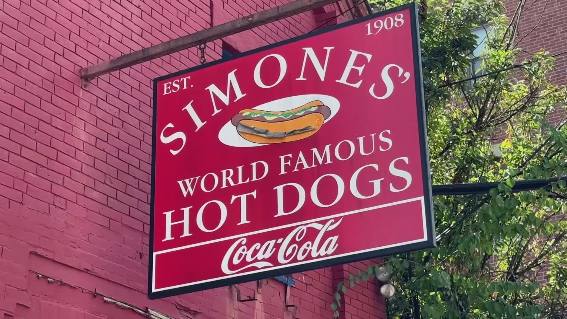 Simones' Hot Dogs has always been a place to be seen. Since the shootings in Lewiston nearly one year ago, it's also become a place to feel at home.