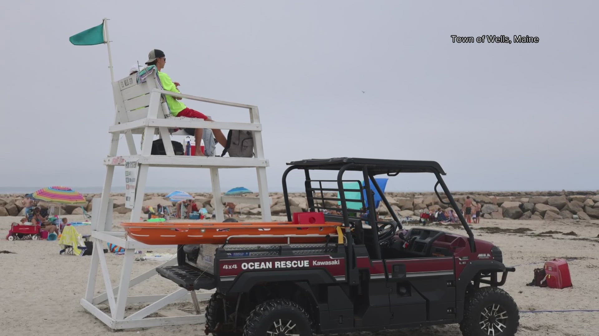 While no one was injured, lifeguards are asking the public to stay out of the water if conditions look choppy or turbulent.