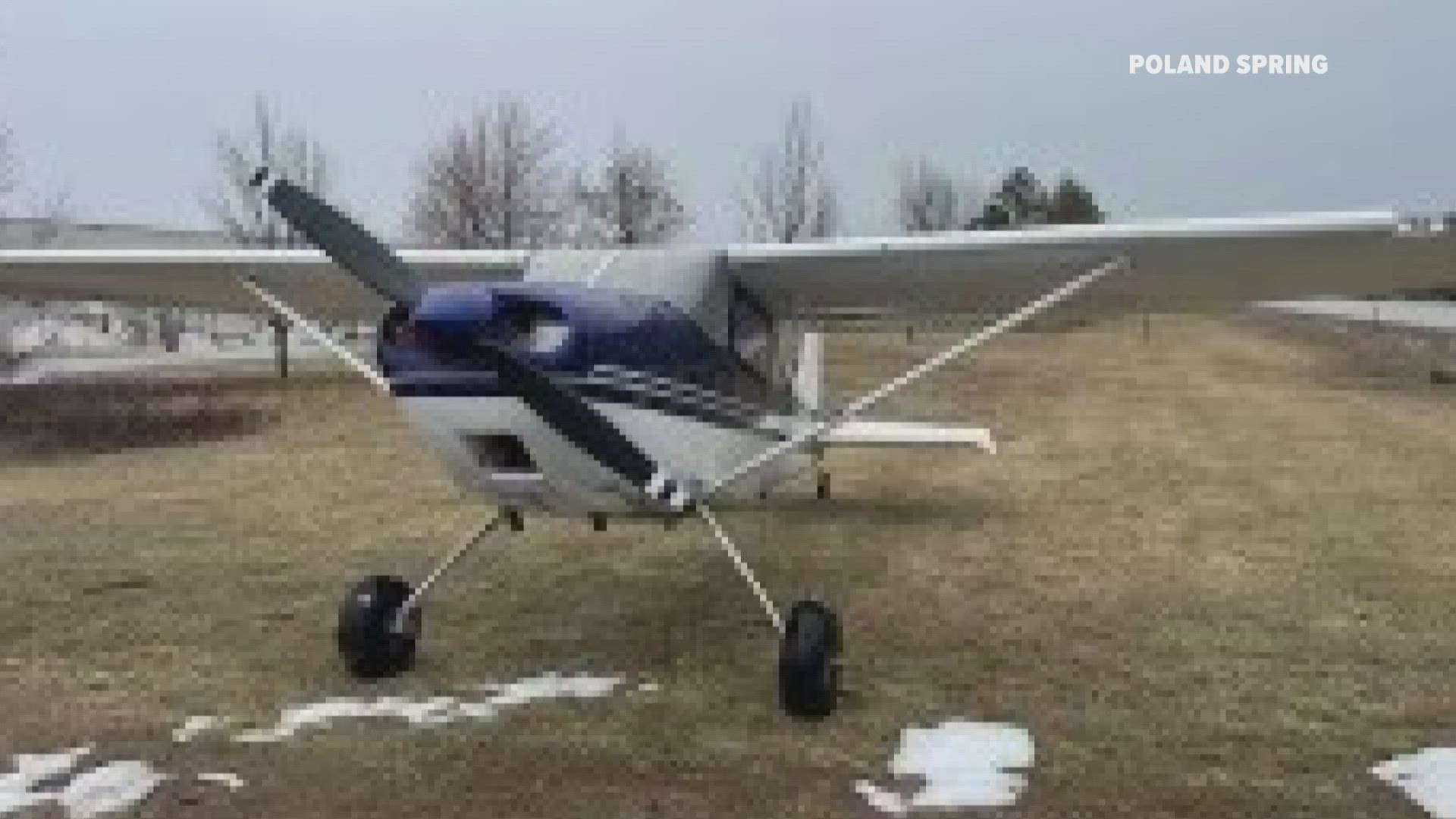 Joseph Bowen, of Norway, Maine, was piloting a Cessna when he ran low on fuel, authorities said.