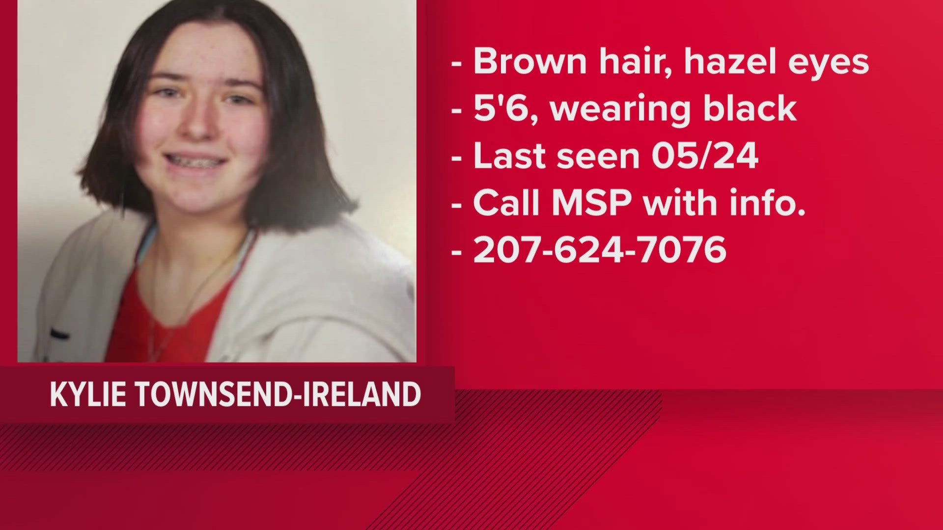 The 14-year-old apparently went missing again about two days after she was found safe, according to Maine State Police.
