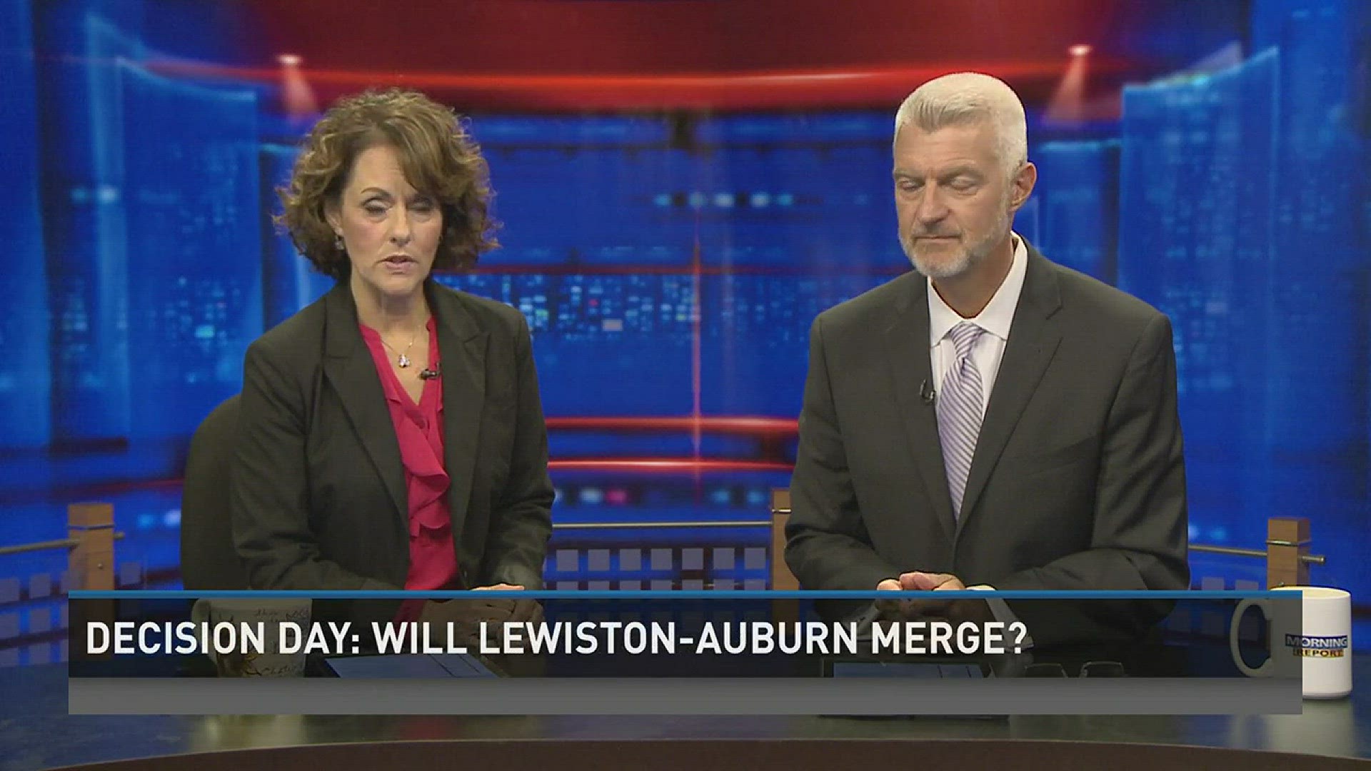 As polls open to let voters decide on a proposal to merge the cities of Lewiston and Auburn, NEWS CENTER's Zach Blanchard talks to leaders on both sides of the issue