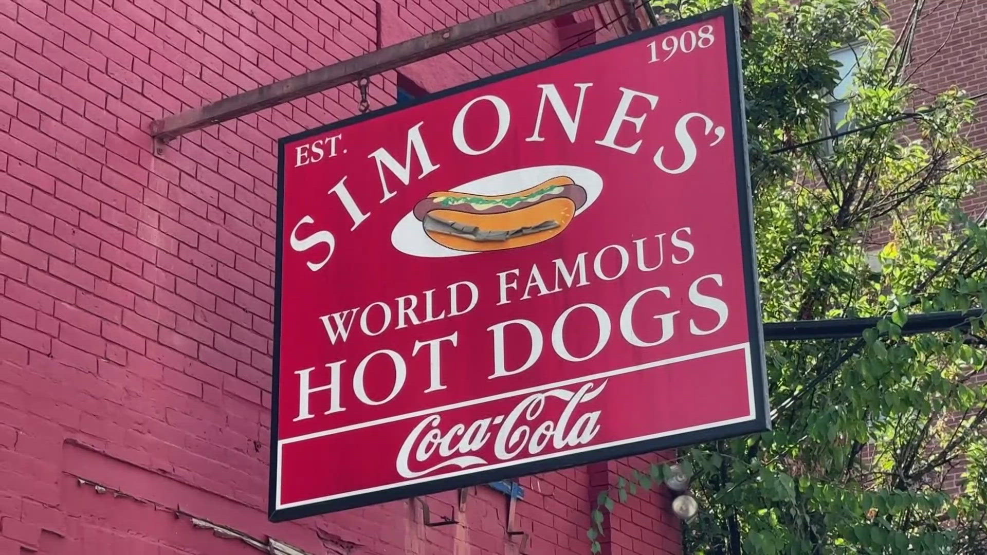 Simones' Hot Dogs has always been a place to be seen. Since the shootings in Lewiston nearly one year ago, it's also become a place to feel at home.