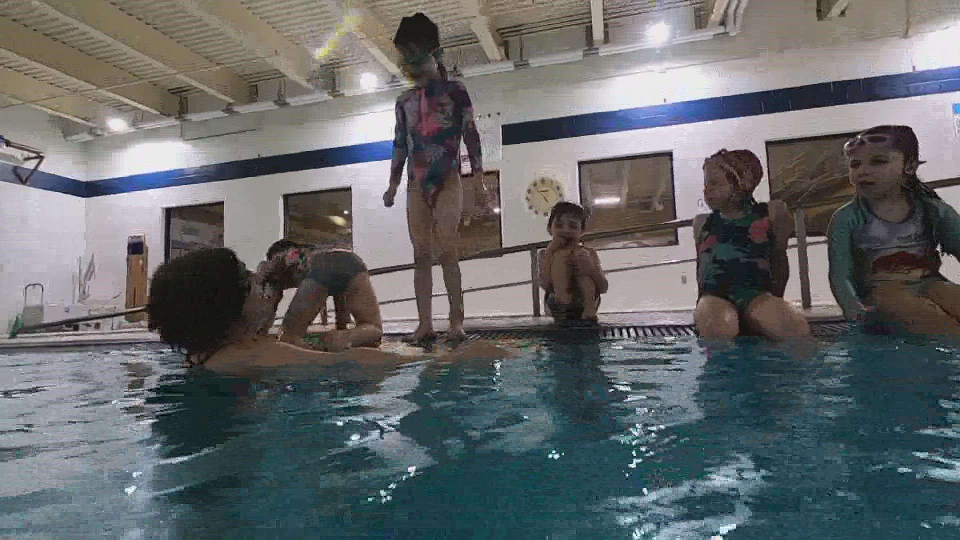 The pandemic forced many pools to drop their availability of swimming lessons for kids.