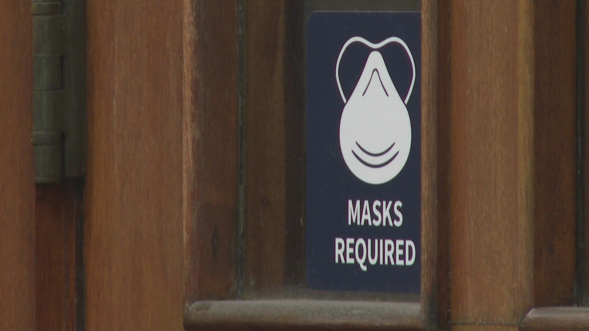 The vote came during a meeting just over a month from when the rule to wear masks in all indoor public settings went into effect.