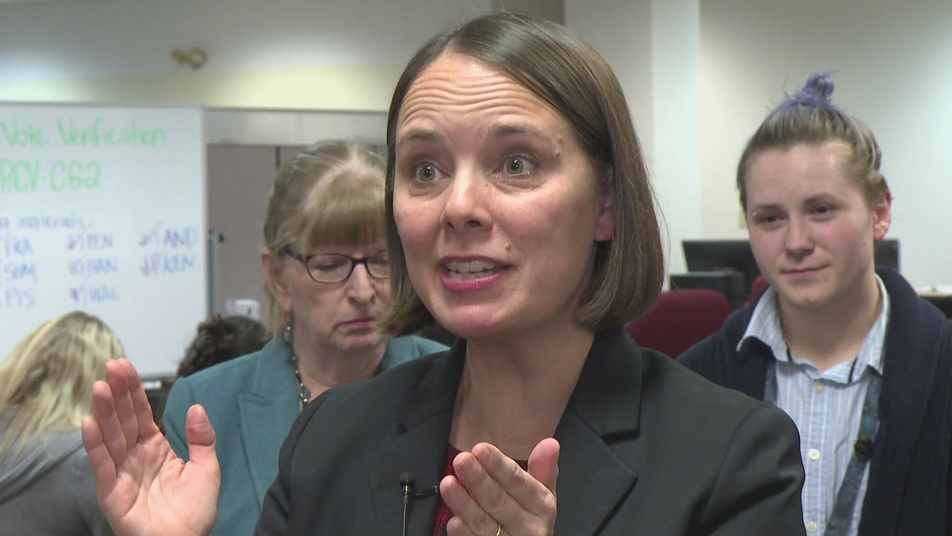 Maine Secretary of State Shenna Bellows appealed a decision by a Maine Superior Court judge Friday in the ongoing legal fight over Trump's ballot eligibility.