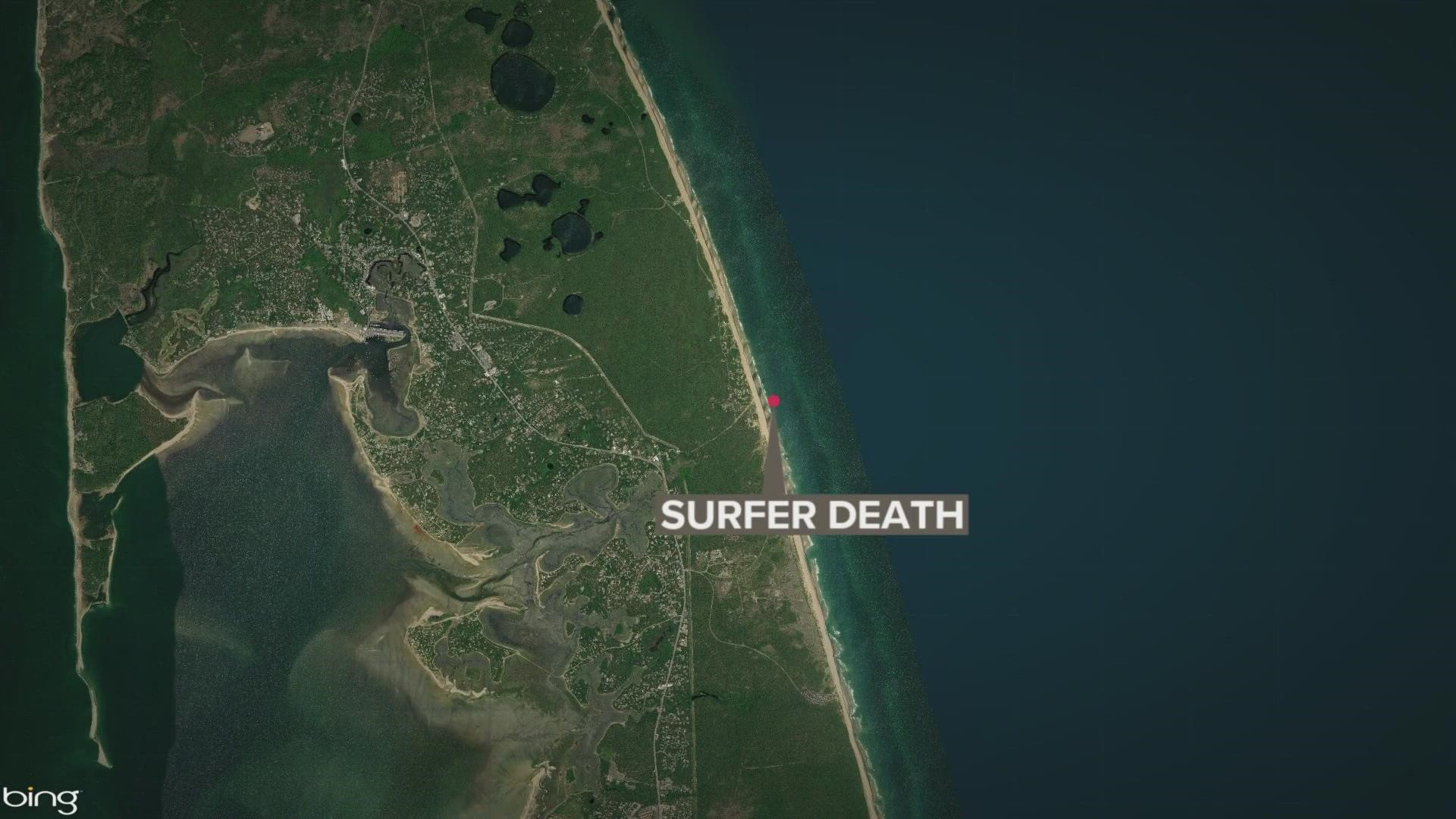 Martin Mackey, 48, was pulled from the ocean off LeCount Hollow Beach in Wellfleet, Massachusetts, Wednesday morning, police said.