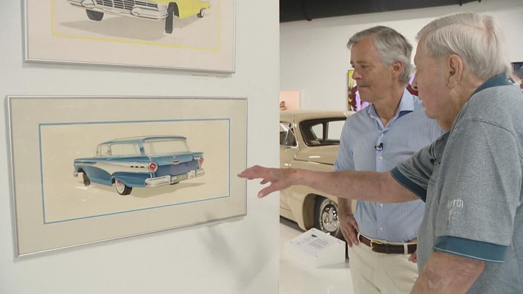 Raised on a farm in Maine in the 1930s, he went on to help design some classic American cars