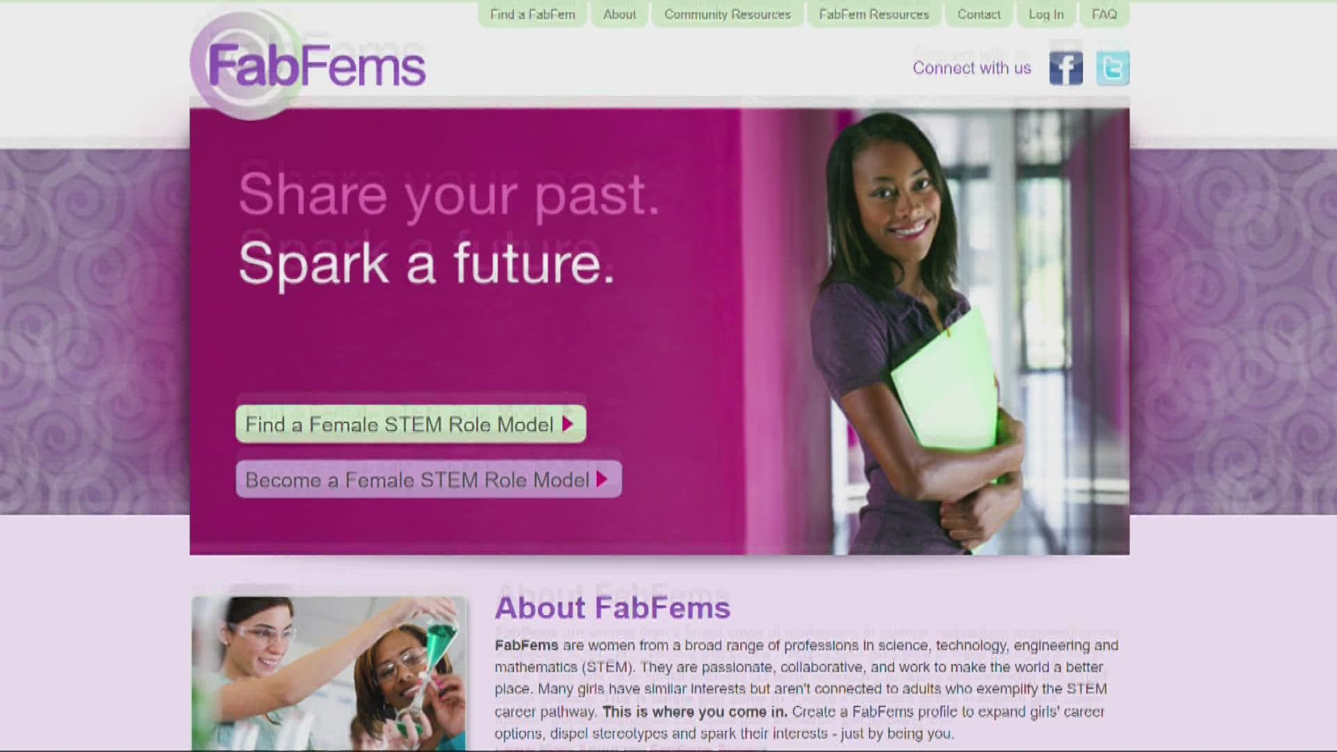 'FabFems' is an online international directory of women who work in science, technology, engineering, and mathematics professions.