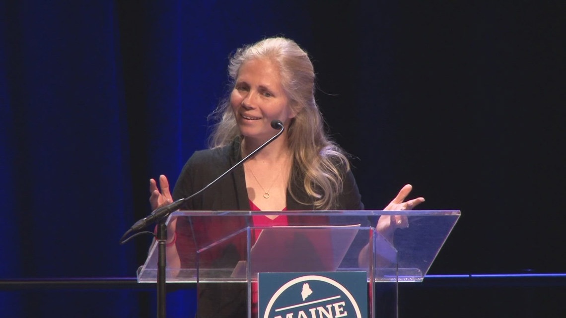 Hannah Pingree campaigns for Maine governor on her public service experience