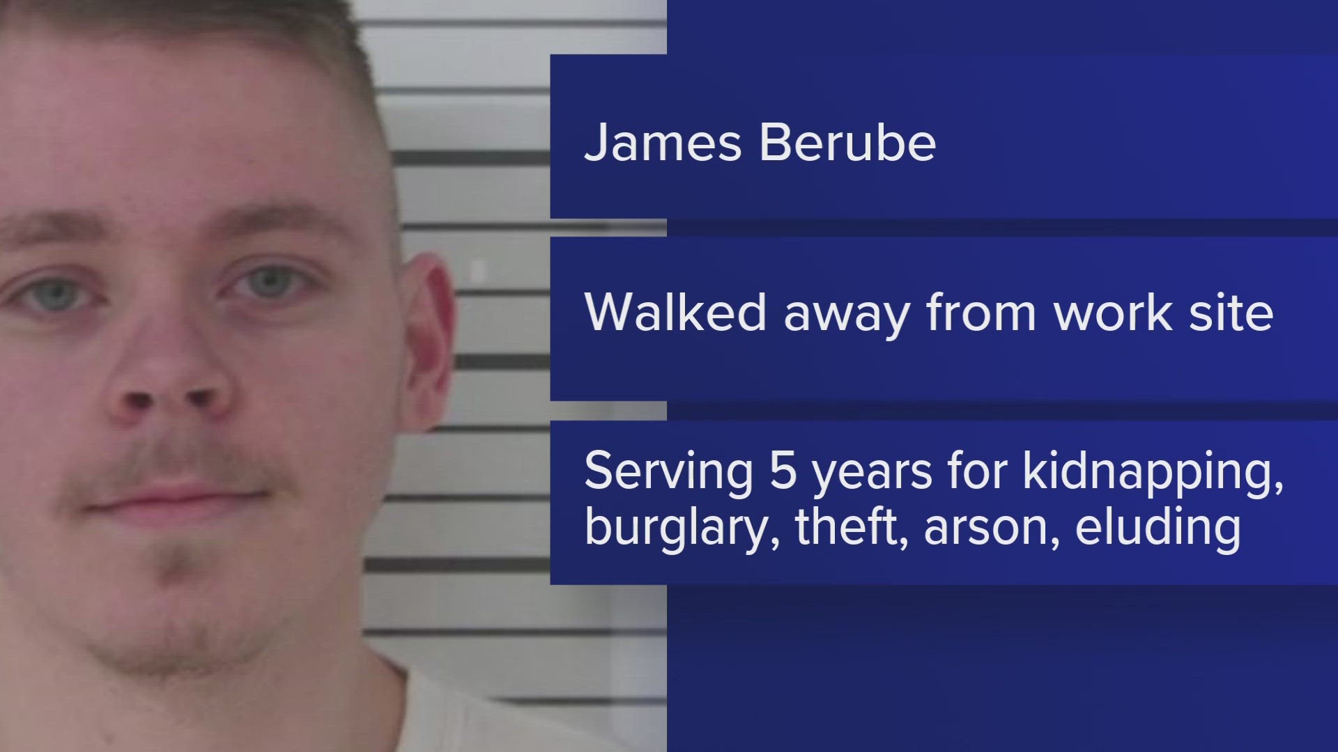 James Berube was placed into custody after a seven-hour standoff with police at a Pleasant Point residence.