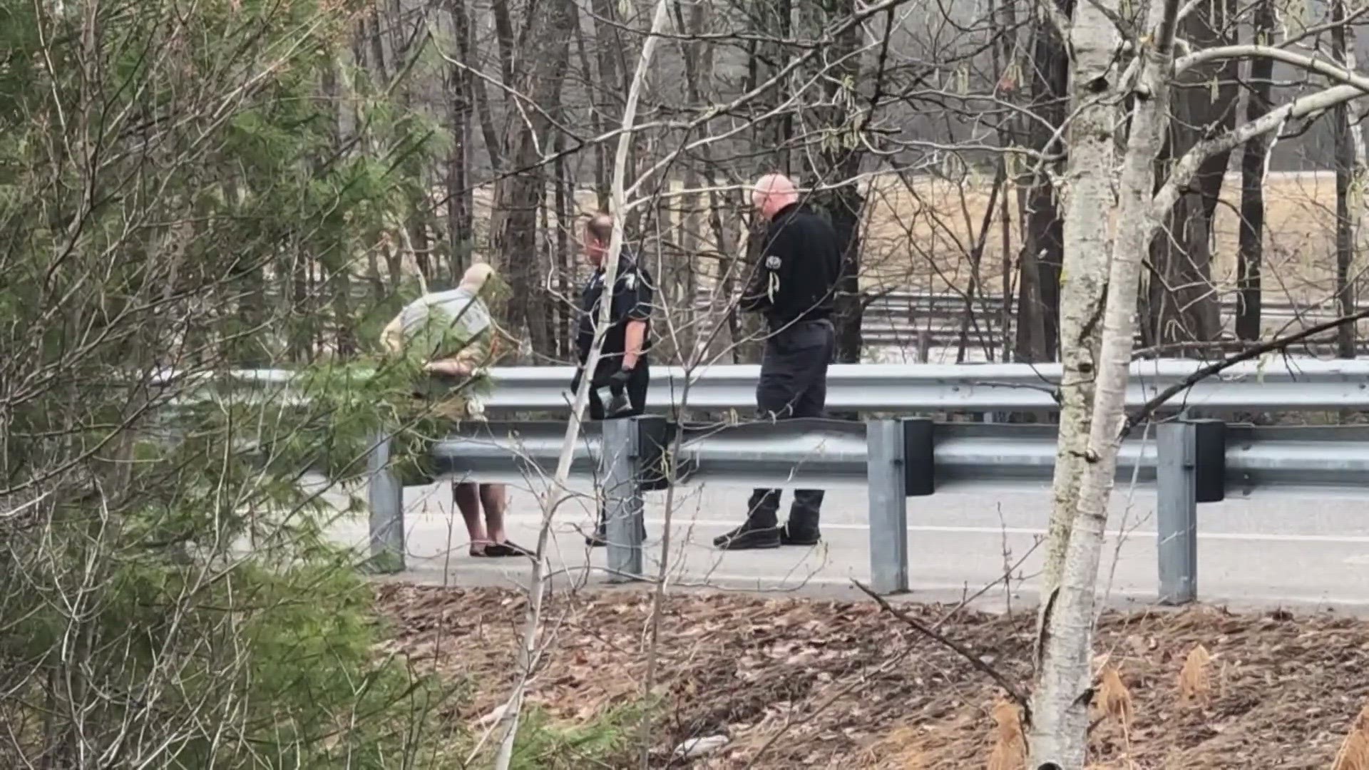 A man was arrested after 4 bodies were found at a home in Bowdoin, and 3 people were injured in a shooting on I-295 in Yarmouth believed to be related, police say.