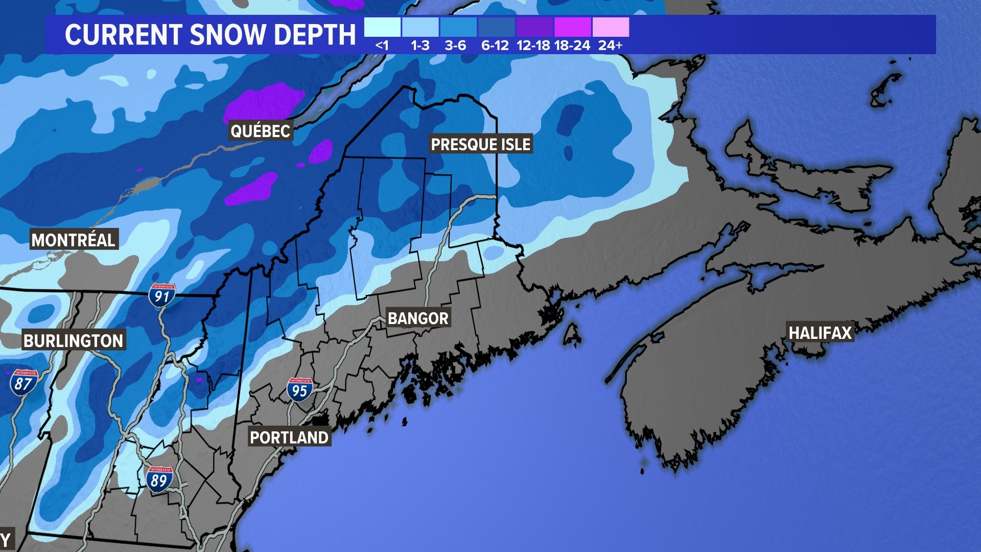 Snow likely to be on the ground in Maine on Christmas | newscentermaine.com