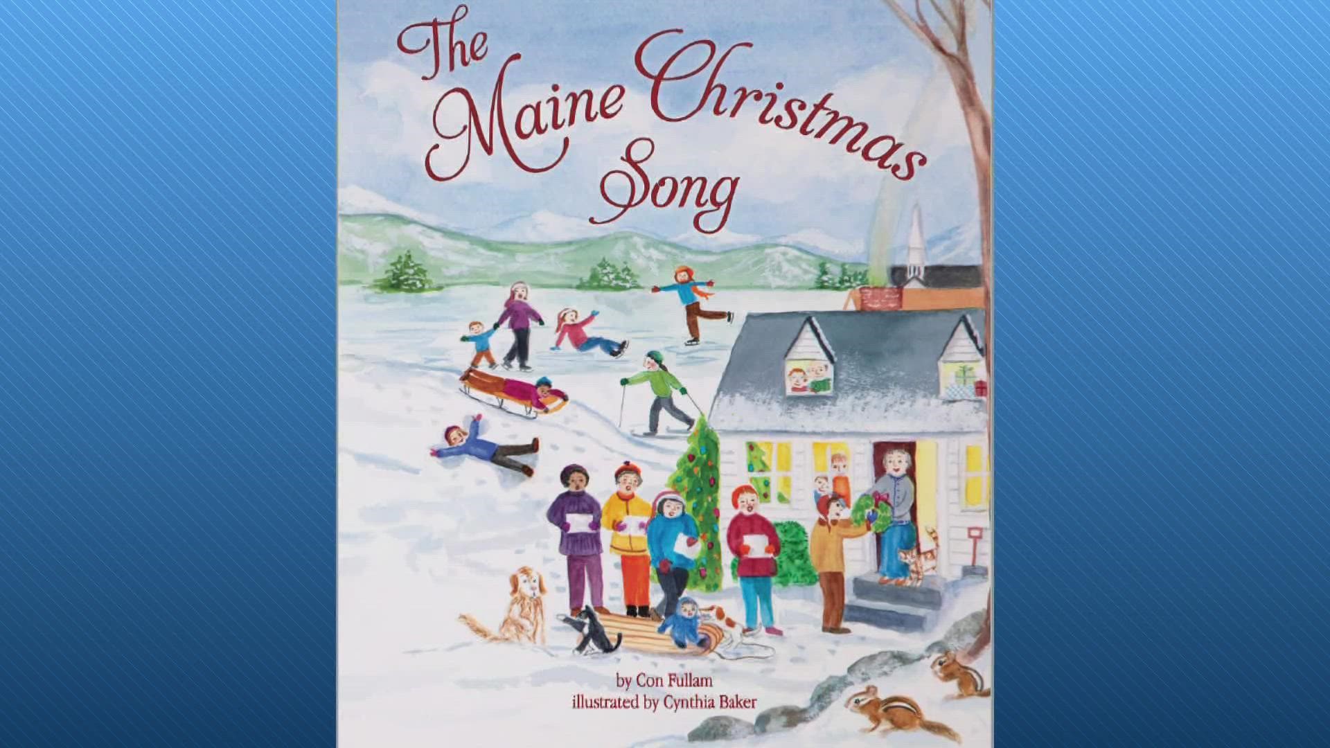 'The Maine Christmas Song' was recorded 35 years ago. It's now reaching new Maine children through a picture book.