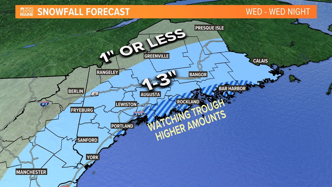 Next storm on the way ... this time snow for Maine | newscentermaine.com