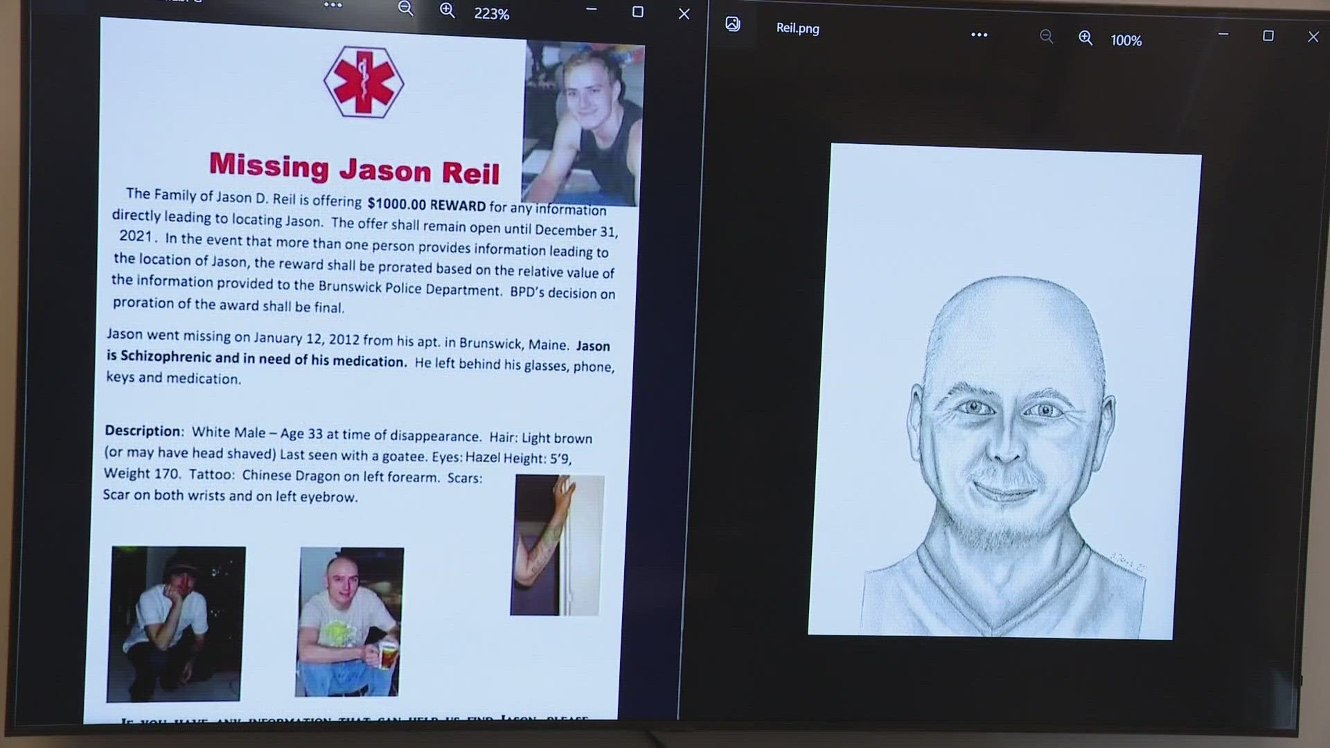 Jason Reil was last seen on surveillance footage picking up medication on Jan. 19, 2012.