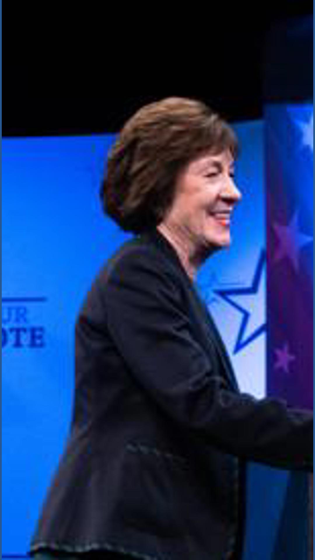Sen. Susan Collins and Troy Jackson debate for the fourth and final ...