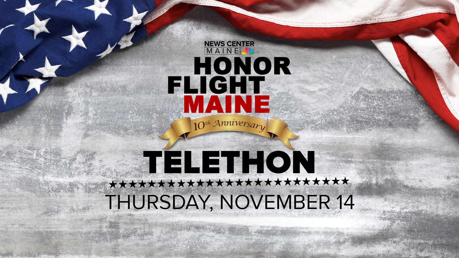 Join us on November 14th from 5AM - 8PM to support Maine veterans.