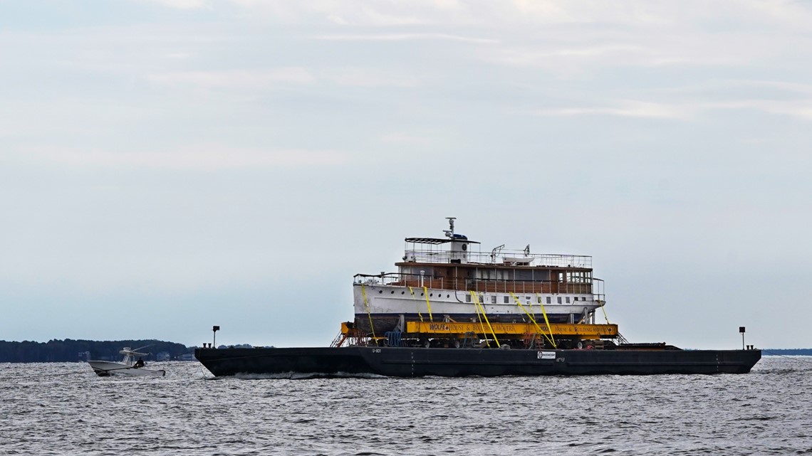 Former presidential yacht 'Sequoia' to be restored at Maine shipyard