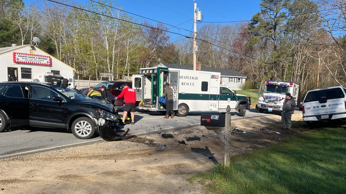 Crash on Newfield Road in Shapleigh, Maine leaves teen injured