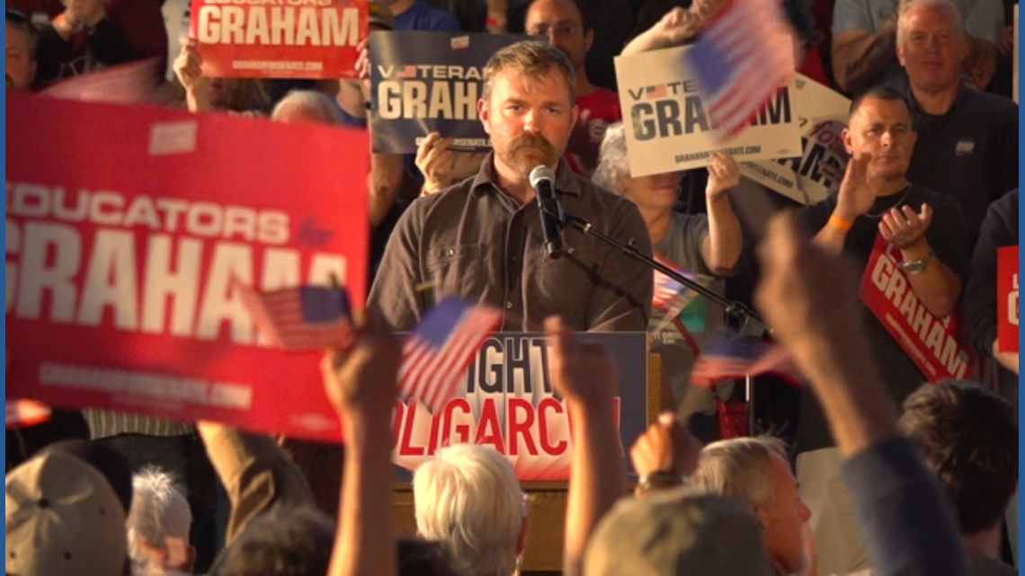 Graham Platner rejoins Bernie Sanders to rally support ahead of Maine ...