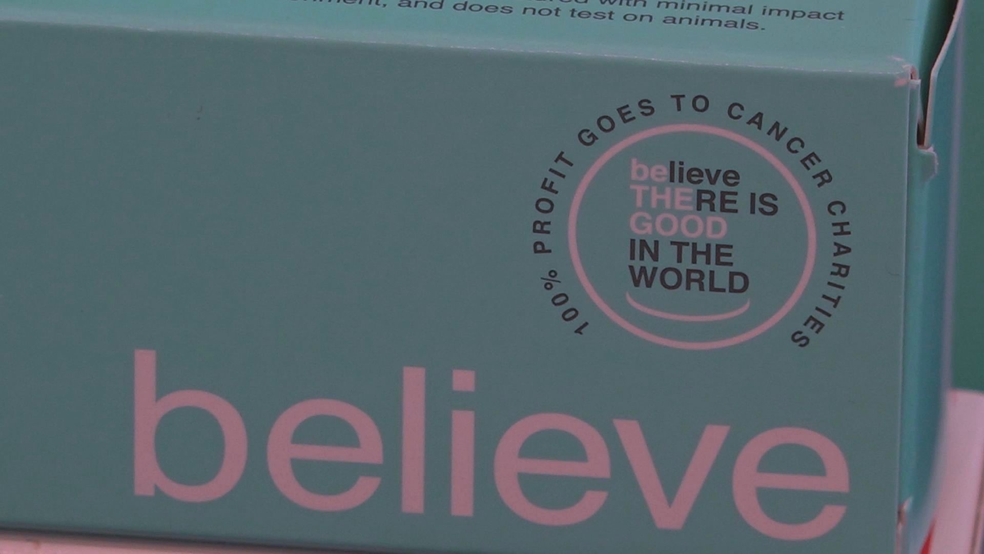 Believe Oral Care is a new Maine-based toothpaste brand that aims to give 100 percent of its profits to fight cancer.