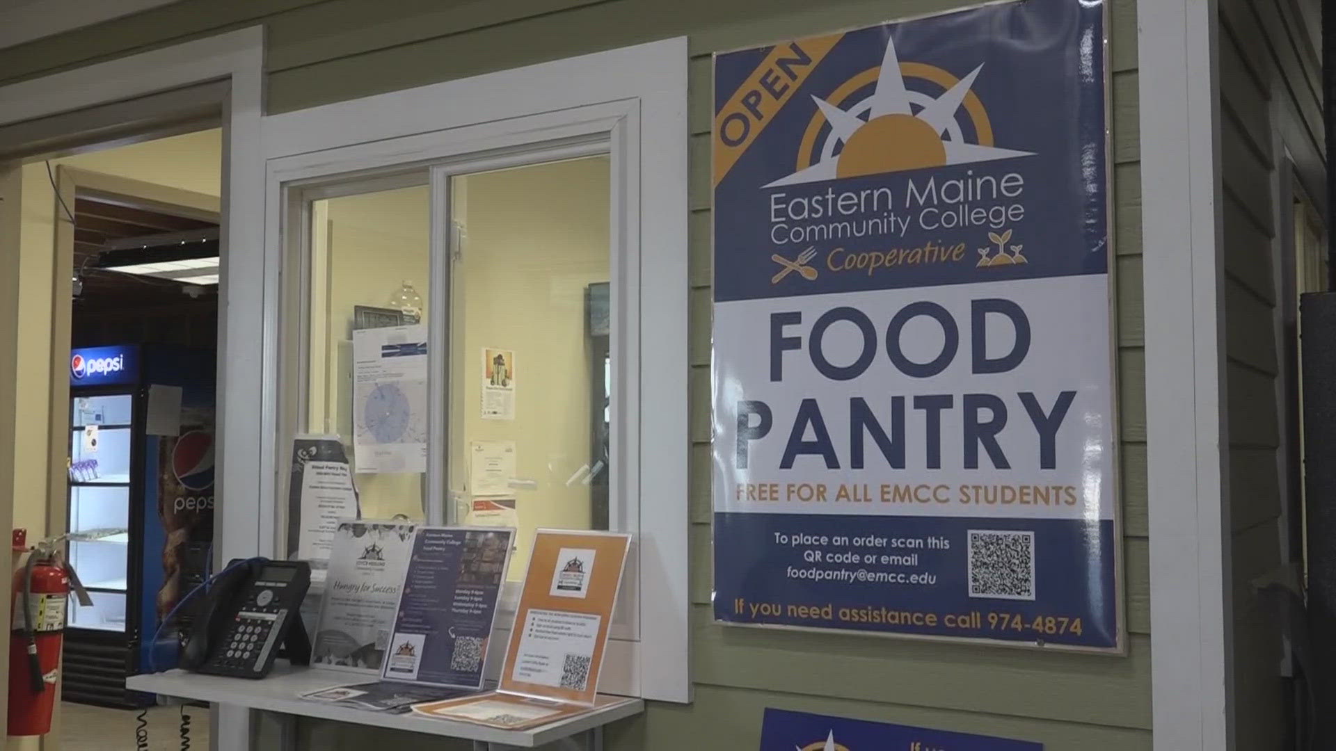 A quarter of EMCC students use the college's food pantry and staff encourage more to use it.