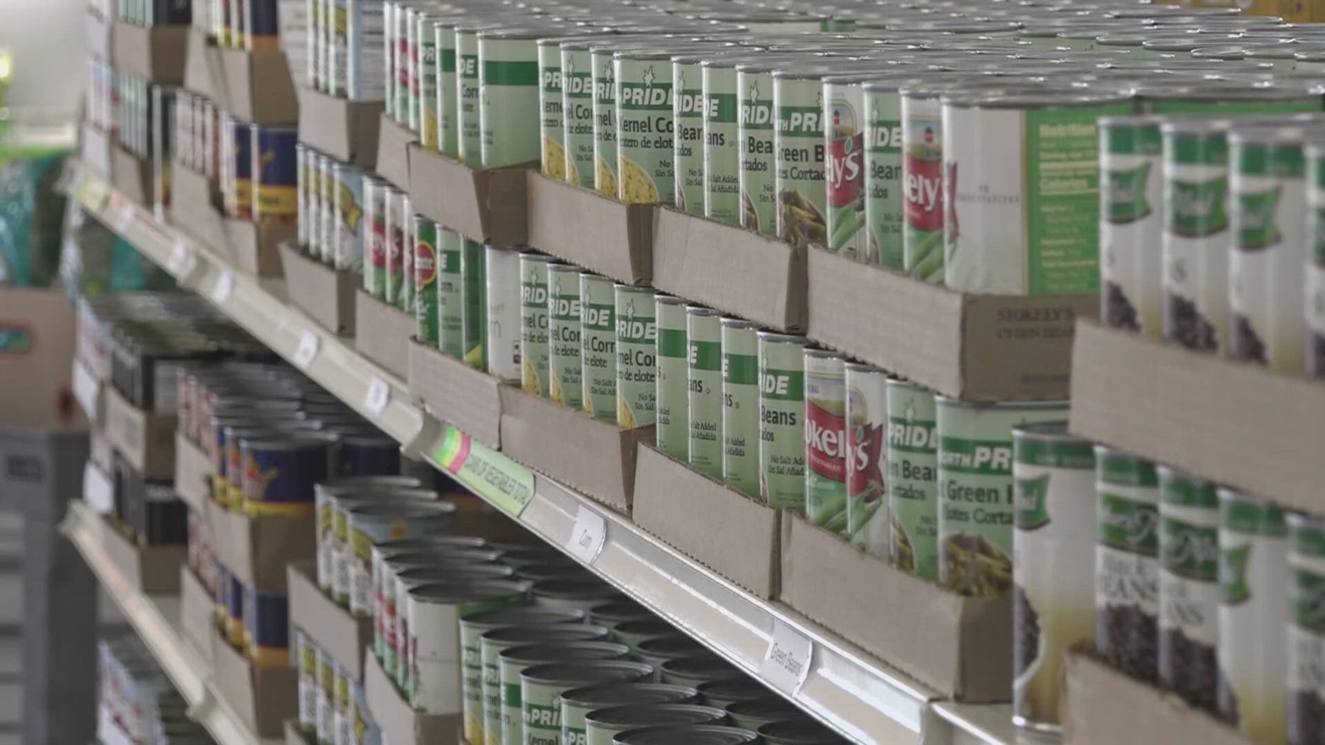 In order to meet that need around the holidays, food pantries rely on donations to stock their shelves.