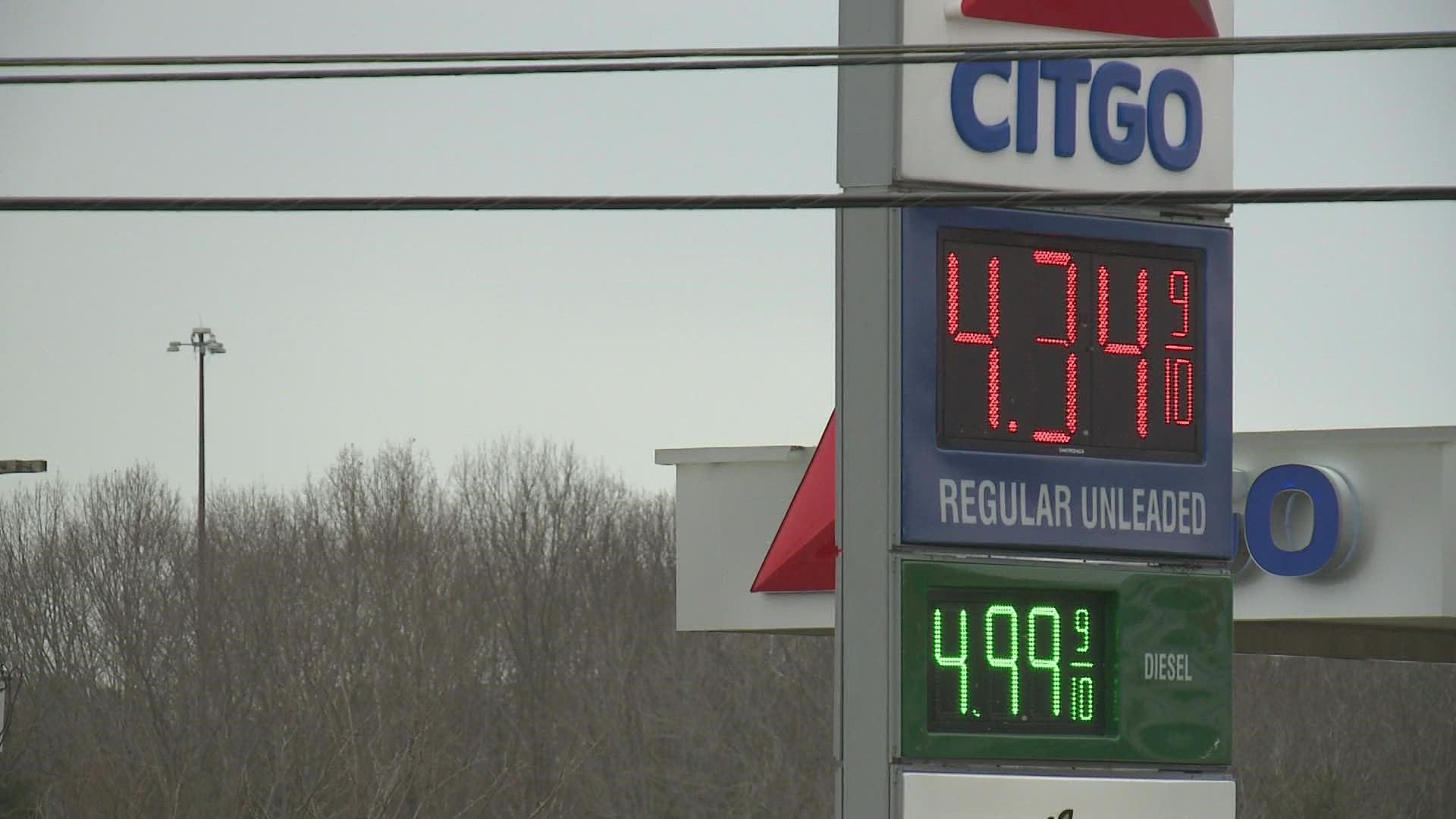 A Maine lawmaker has proposed cutting 30 cents per gallon.