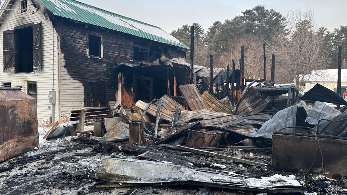 Fire destroys workshop building at Maine Wildlife Park