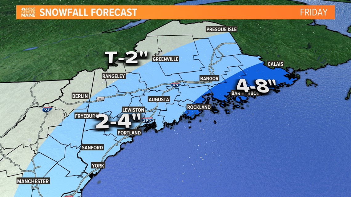 Friday snow threat for Maine | newscentermaine.com