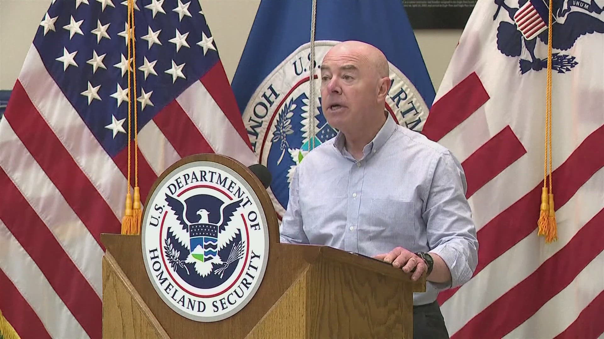 The U.S. House has advanced a resolution to impeach Homeland Security Secretary Alejandro Mayorkas. There were seven more "yes" votes than "no" votes.