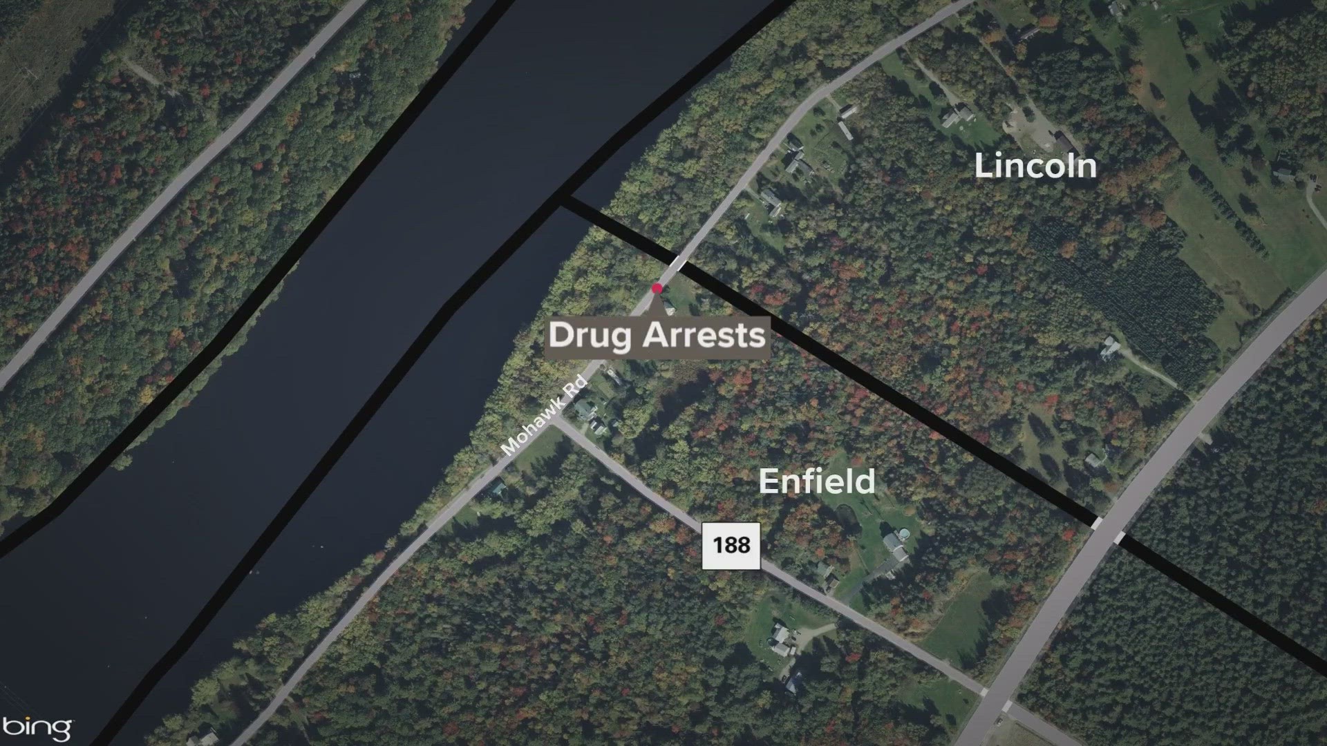 Police said four people are facing drugs and firearms charges after the search of a property on Mohawk Road in Enfield.