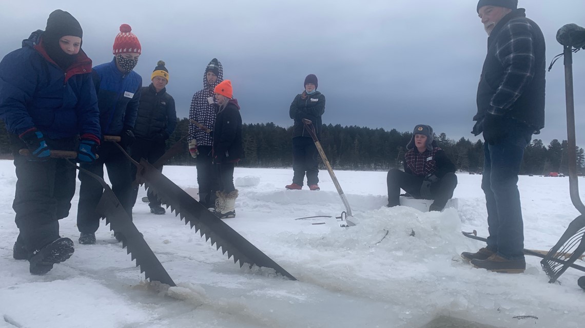 Students learn to ice harvest in Maine | newscentermaine.com - Vimarsana News