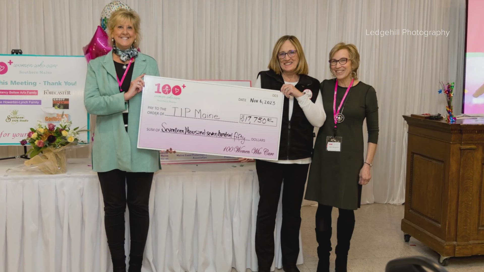 The group 100+ Women Who Care Southern Maine has been around for nine years and raised $529,000 and counting so far for local nonprofits.
