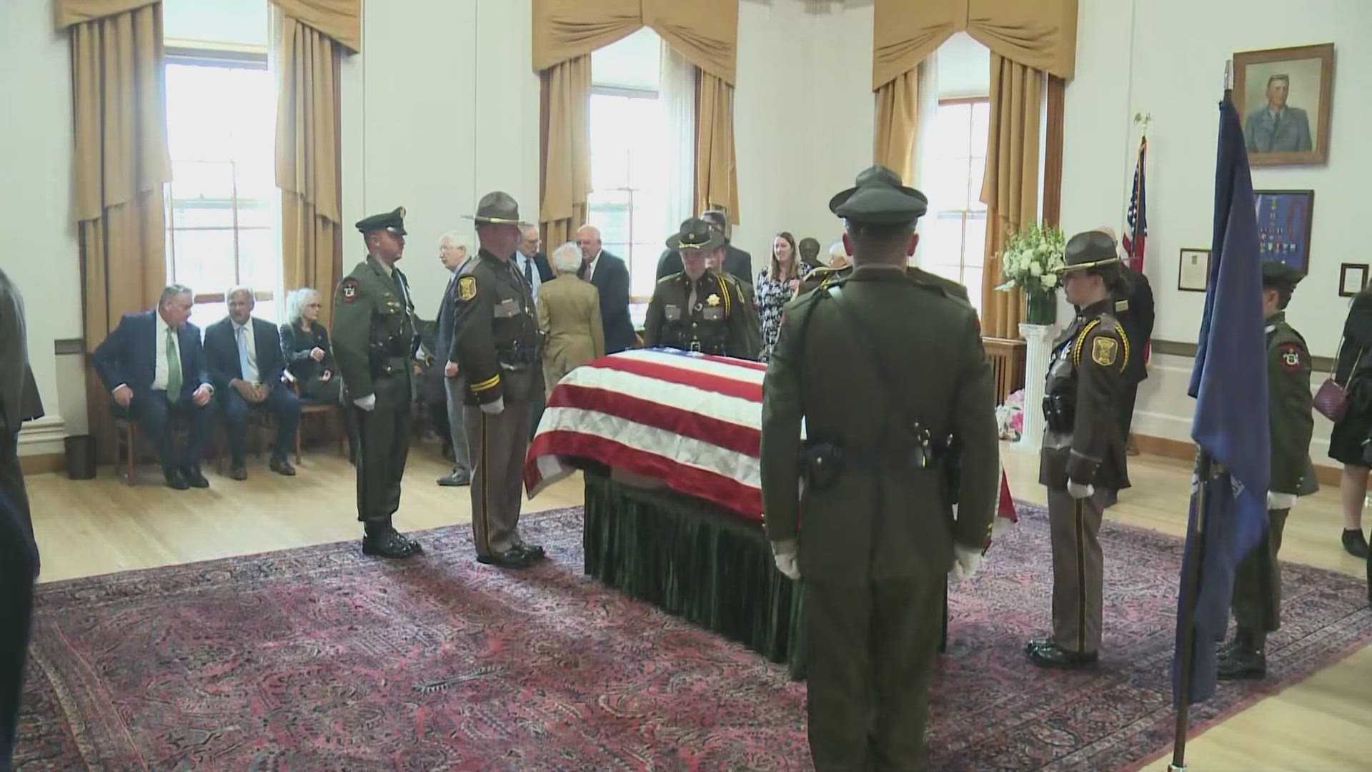 Former Maine Gov. Joe Brennan will be laid to rest following a funeral service in his home city of Portland on Friday.