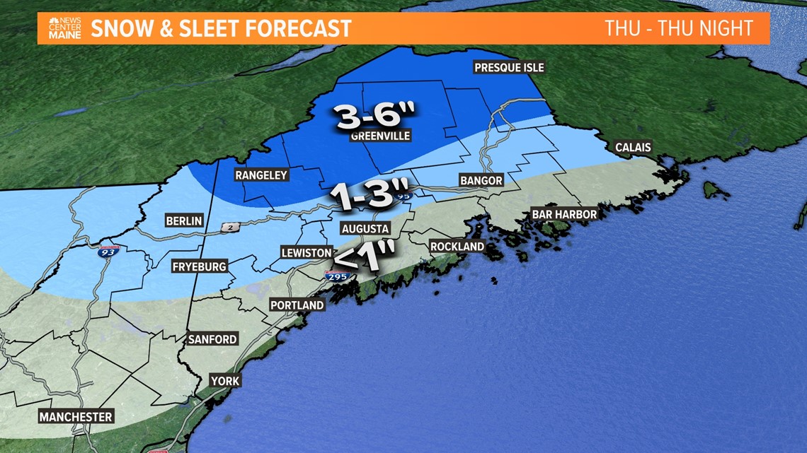 Maine weather: icy mix for some on Thursday, March 24 | newscentermaine.com