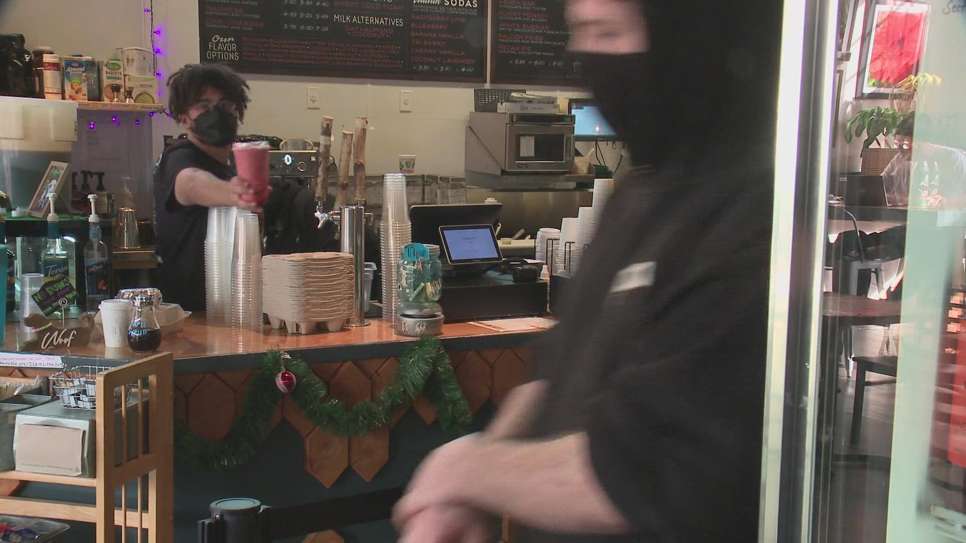 Staff at The Little Dog Coffee Shop in downtown Brunswick voted 4-0 this week in favoring of forming a union.