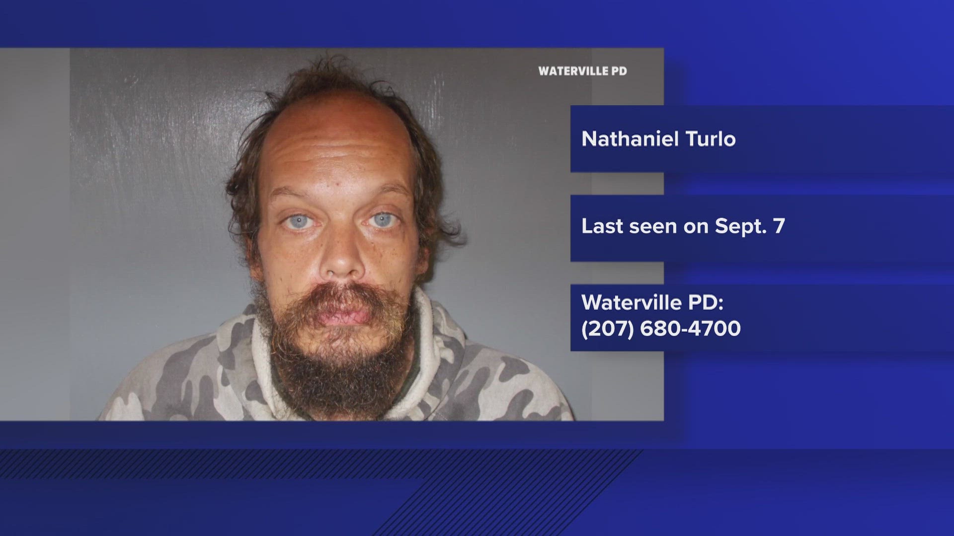 Police search for Waterville man last heard from Sept. 7