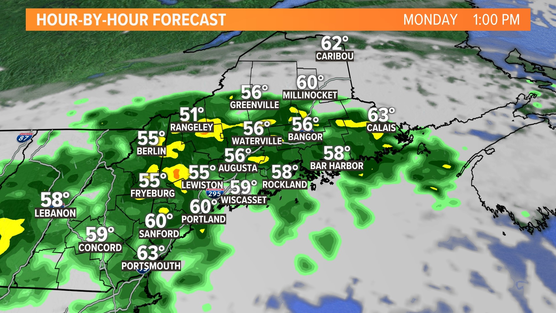 Flood watches issued for Maine, Labor Day traffic impacts likely ...