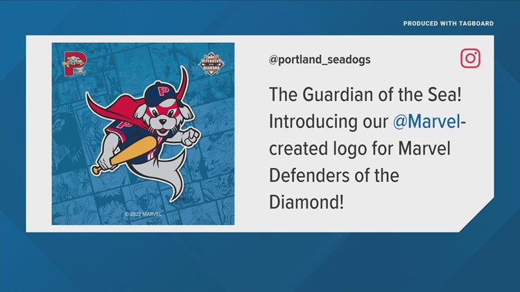 Portland Seadogs unveils new, Marvel logo