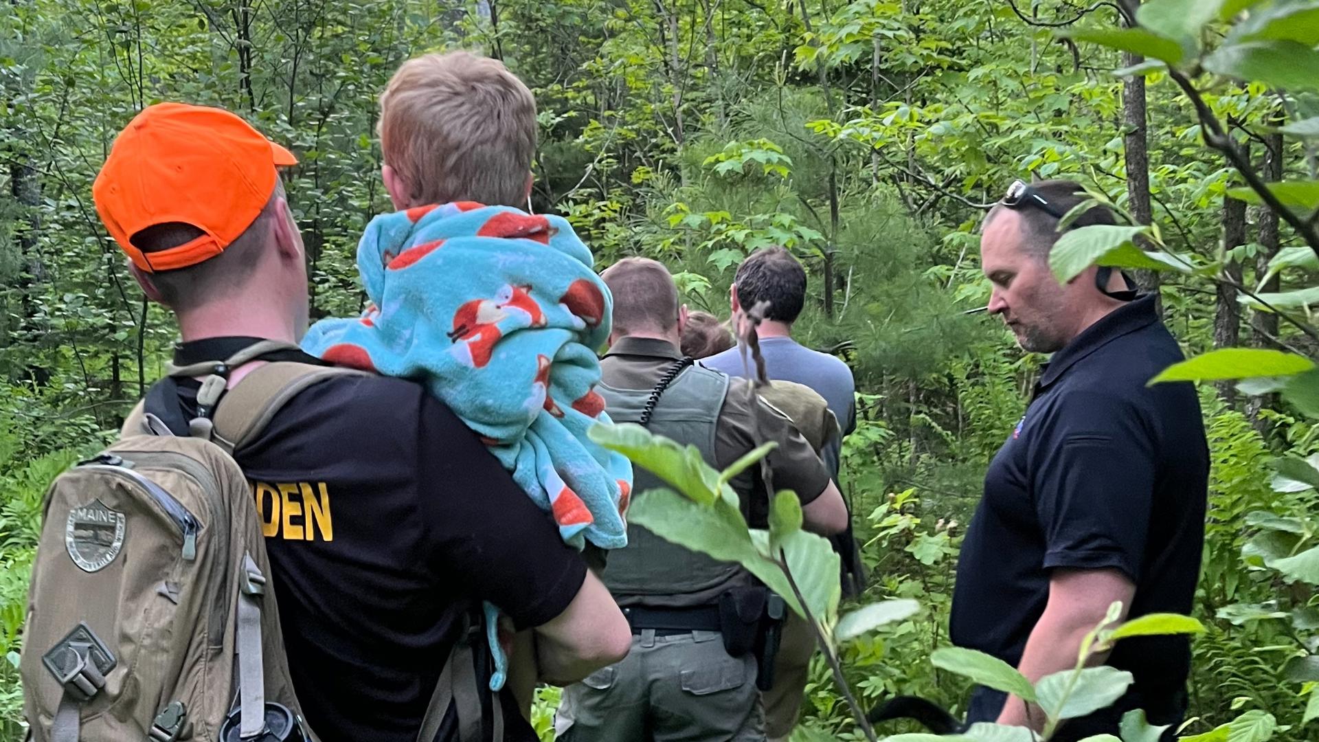 Using ATVs, K9s, and a Warden Service aircraft, authorities located the children, who had been missing nearly three hours Wednesday.